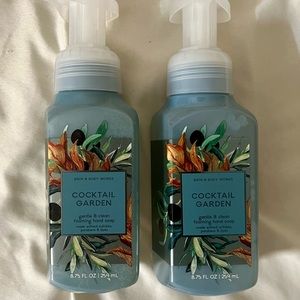 Bath & Body Works Cocktail Garden Soap Set of 2